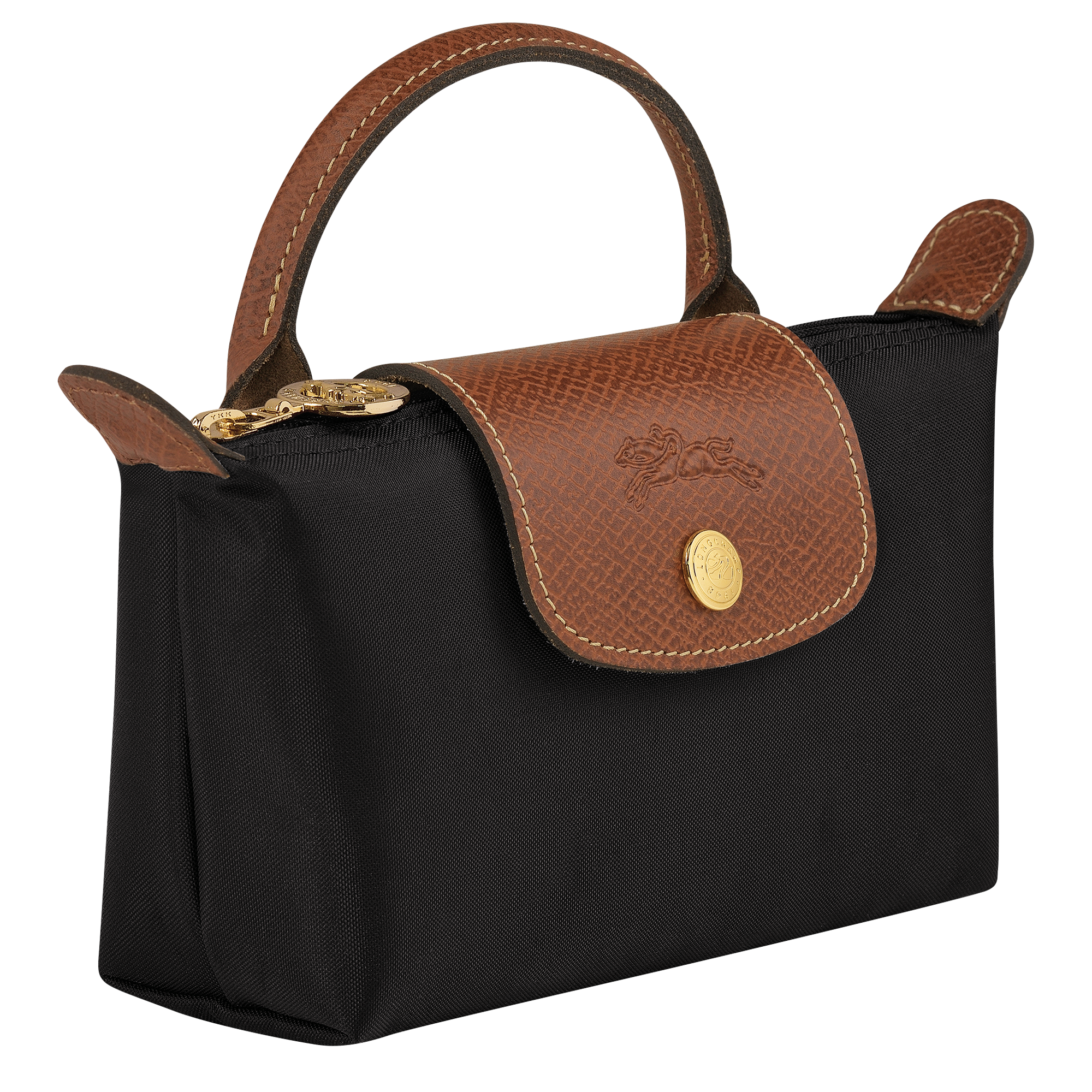 Trousse cosmétiques Longchamp avec poignée Le Pliage Original