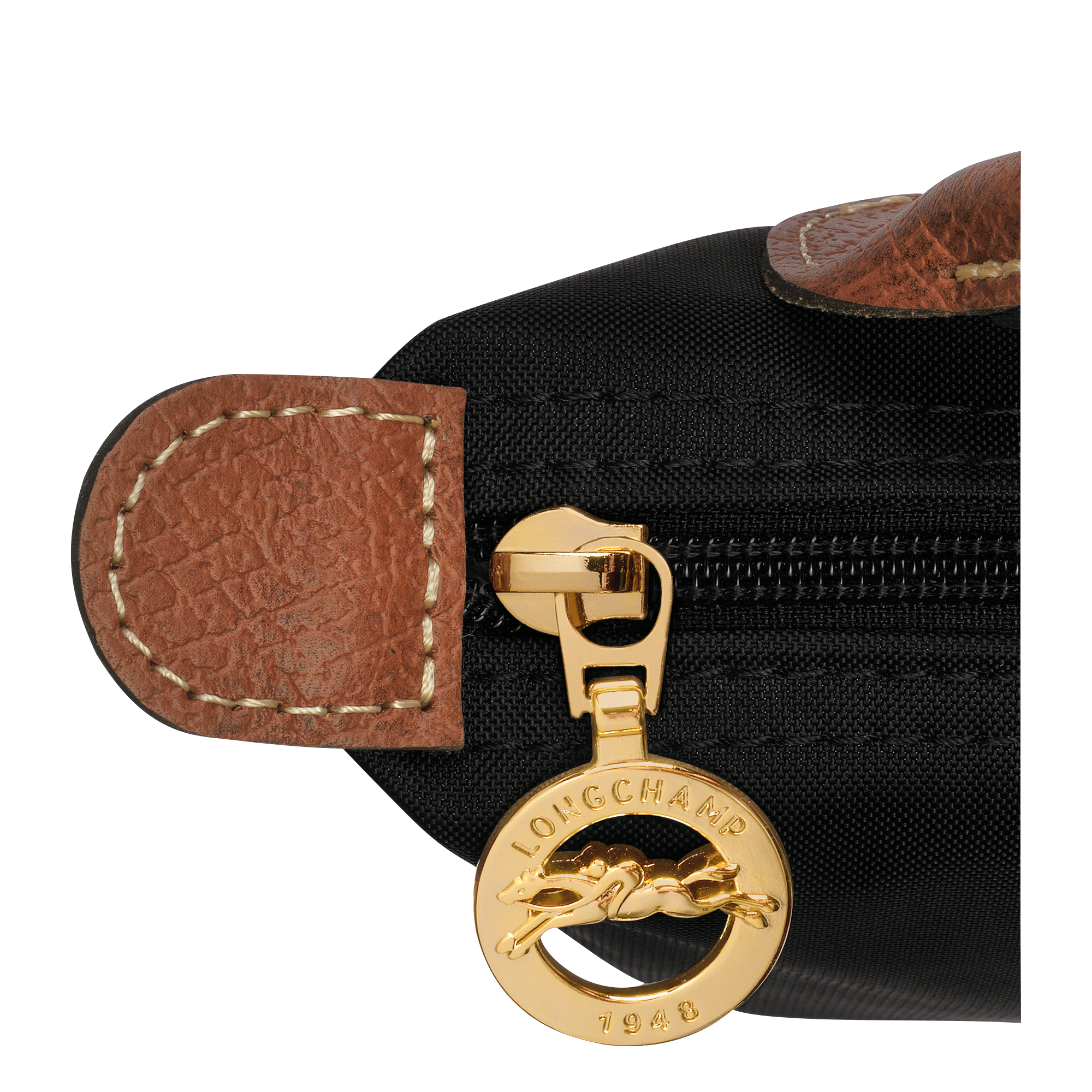 Trousse cosmétiques Longchamp avec poignée Le Pliage Original