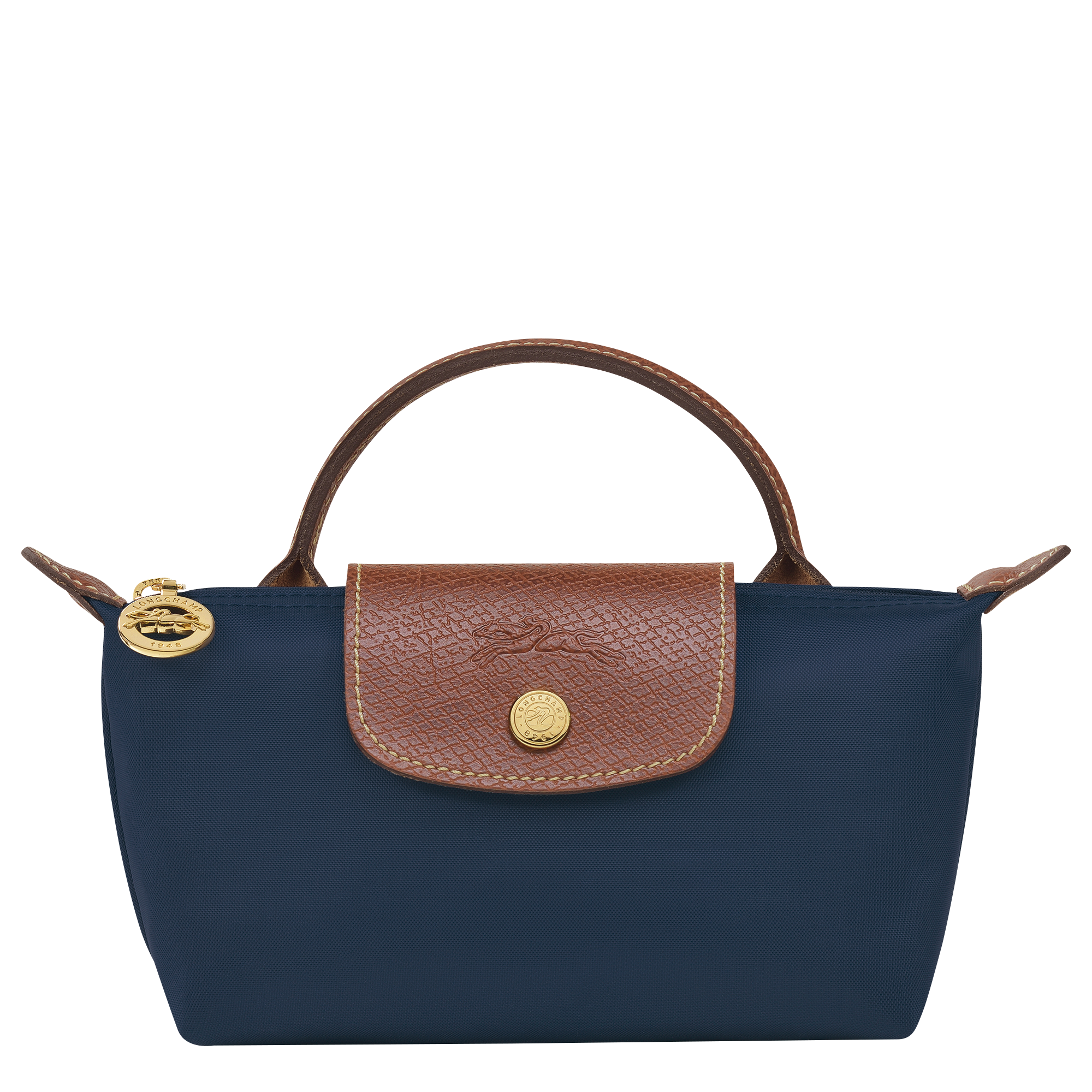 Trousse cosmétiques Longchamp avec poignée Le Pliage Original