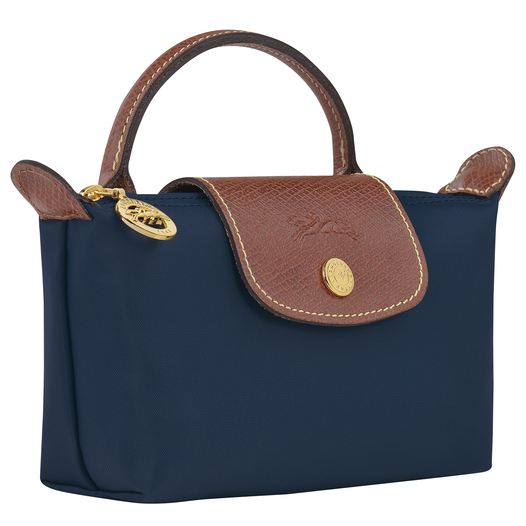 Trousse cosmétiques Longchamp avec poignée Le Pliage Original