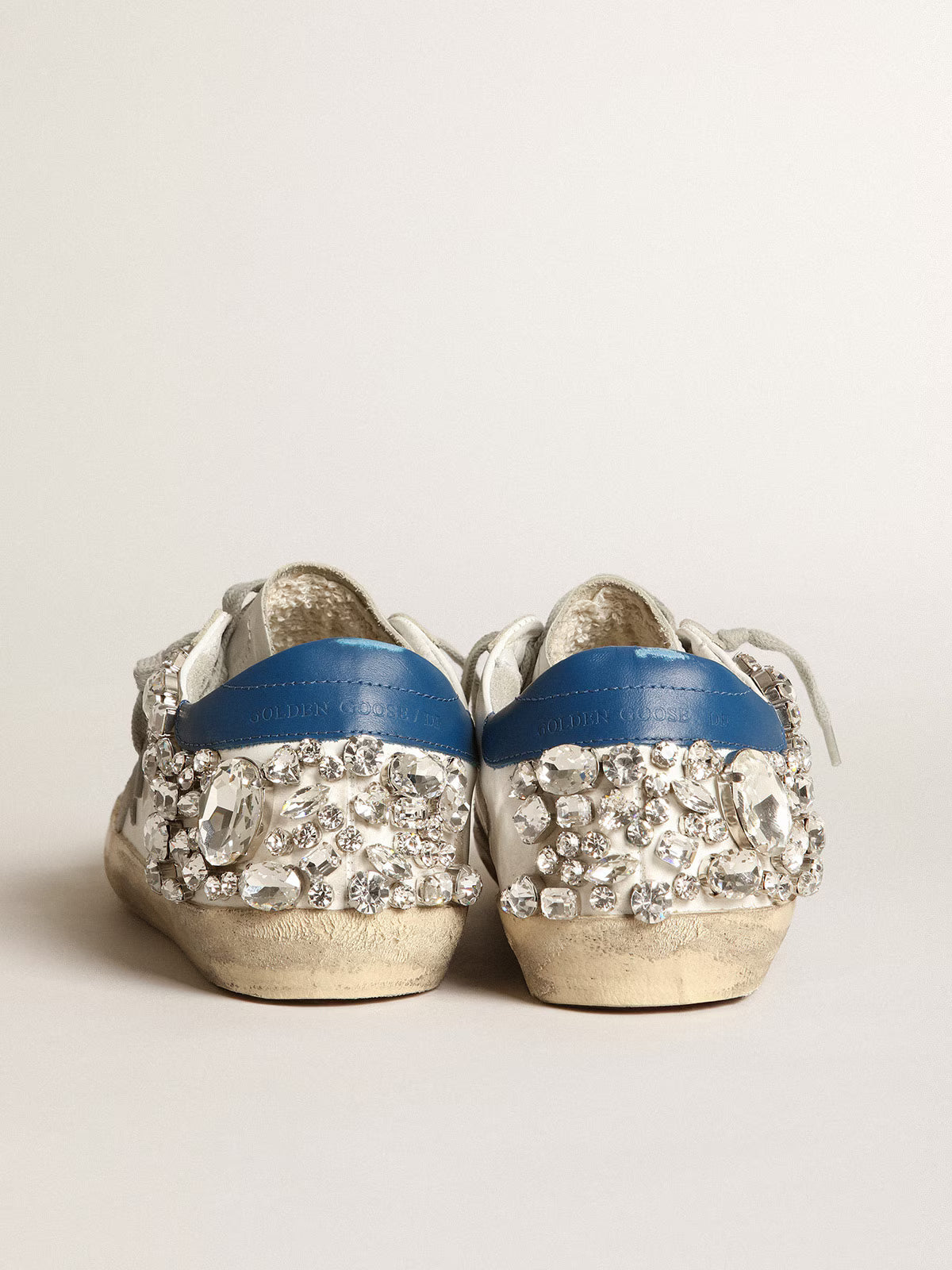 Super-Star pour femme rehaussées de pierres Swarovski appliquées