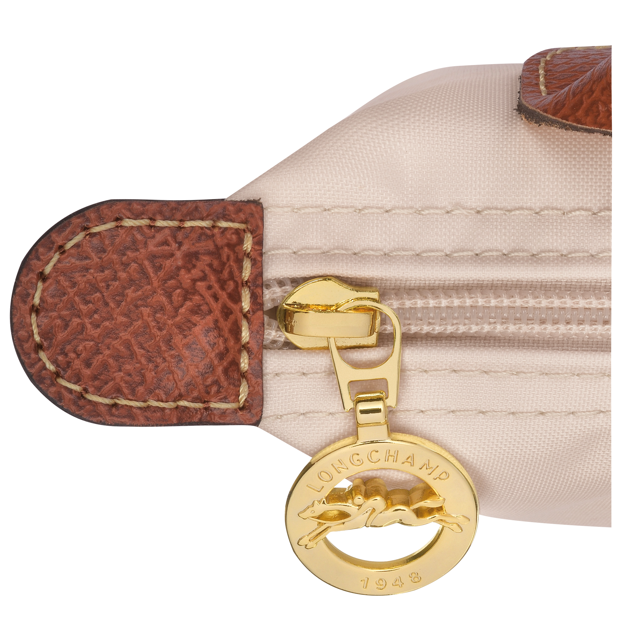 Trousse cosmétiques Longchamp avec poignée Le Pliage Original